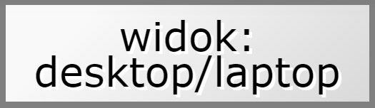 widok strony na ekranach o dużej rozdzielczości